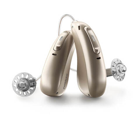 Image of Phonak hearing aid at Hearing Aid Solutions located in Greater Noida, recognized as the best hearing aid centre in the Greater Noida