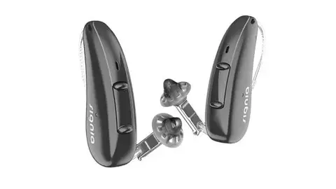 Image of Signia Pure AX hearing aids at Hearing Aid Solutions located in Greater Noida, recognized as the best Signia hearing aid centre in the Greater Noida