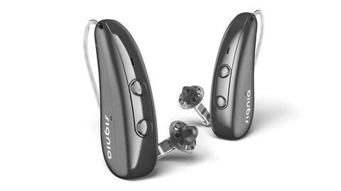 Image of Signia Pure IX hearing aids at Hearing Aid Solutions located in Greater Noida, recognized as the best Signia hearing aid centre in the Greater Noida