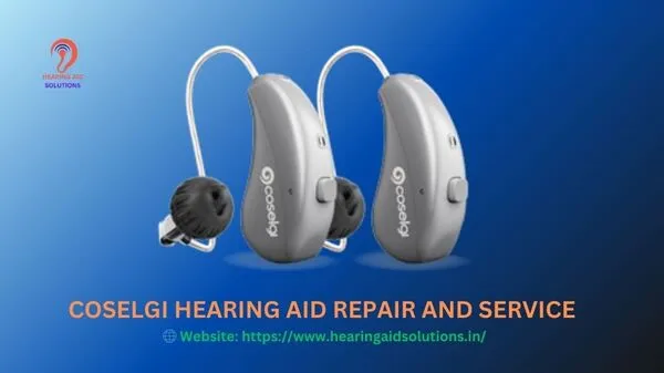 Image of Coselgi hearing aid repair and service at Hearing aid solutions